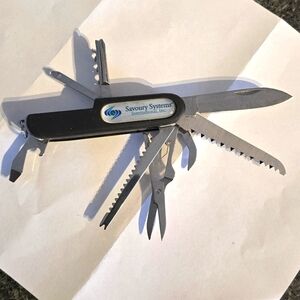 Compact Multi-Tool - Pocketknife With Many Attachments